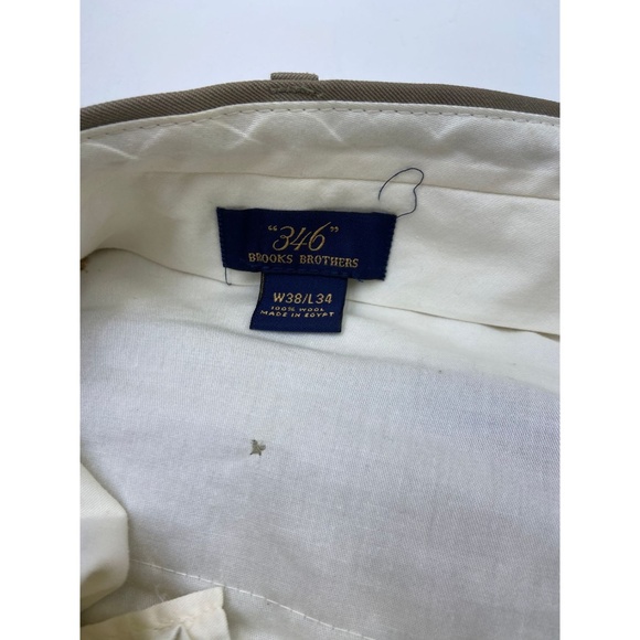 Brooks Brothers Men's 100% Wool Pants Waist 38 - Picture 6 of 6